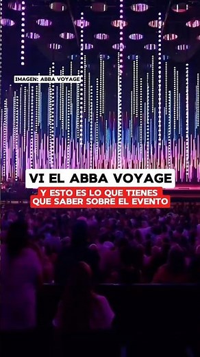 Así es el Abba Voyage, el concierto de Abba en Londres