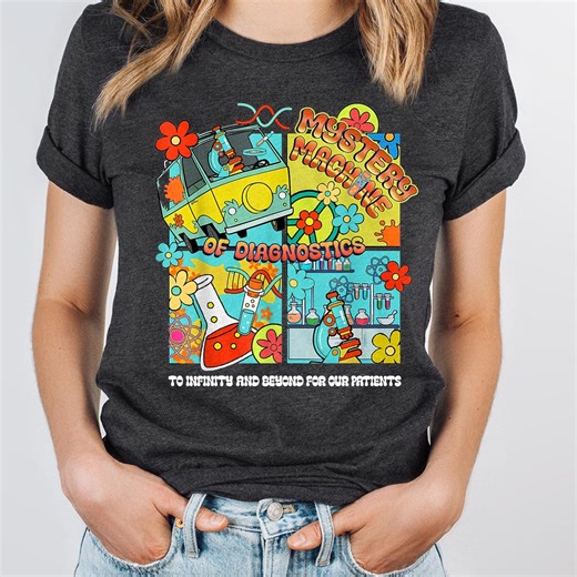 Lab Week 2026 Shirt, to Infinity and Beyond for Our Patients Shirt, Mystery Machine of Diagnostics Shirt, Lab Gift, Medical Lab Tech T-shirt - Etsy