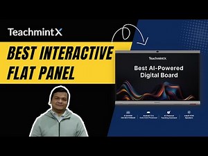Teachmint X Best Interactive Flat Panel for your Classroom | AI Powered Digital Board Review