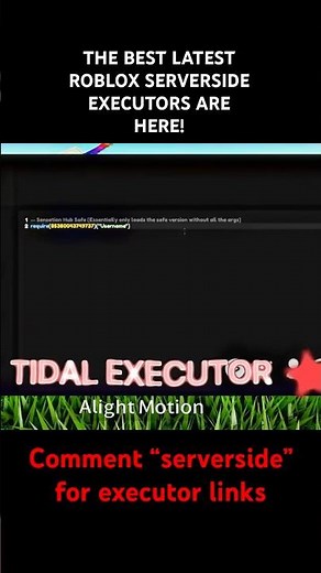 Top Latest Roblox Serverside Executors You'll Need! 🔥⚙️#roblox #serverside #robloxexecutor #shorts