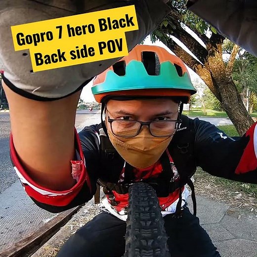 GoPro 7 HERO BLACK BACKSIDE POV
