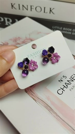 anting bunga murah