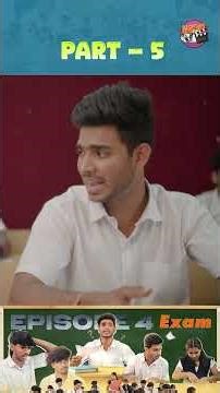 School Series | Episode - Exam PART-5 | #shorts #shortsfeed #trending #school #comedy #shortsvideo