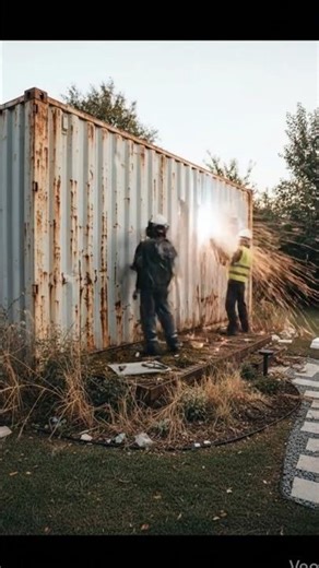 I rebuilt a house into a broken container #interiordesign #creativesurvival #home