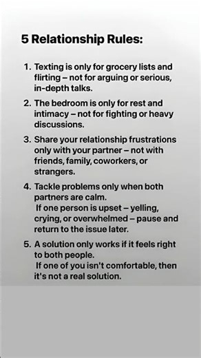 5 Relationship Rules Most Couples Learn Too Late