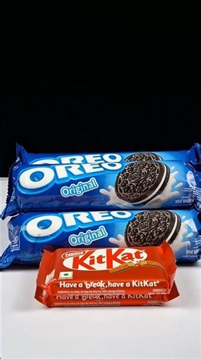 Oreo Milkshake ASMR 🖤 Satisfying Creamy Sounds #shorts