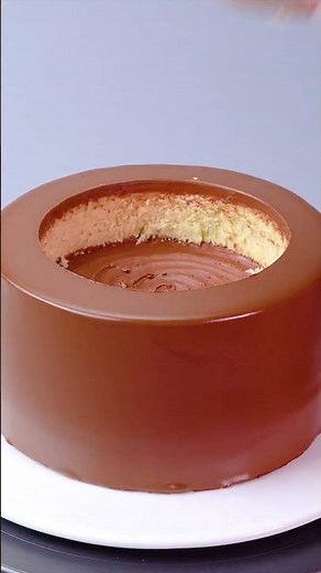#shorts Yummy Chocolate Cake Decorating Ideas, Satisfying Video Top Cake #cake #satisfyingcake