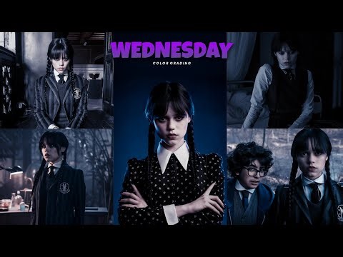 ''WEDNESDAY'' Secret Color Grading Tutorial Revealed - Lightroom Free Preset