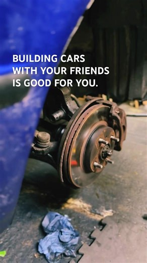 It’s important to build cars with friends - you might even heal from it. #automobile #cars #toyota
