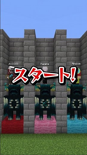 新武器の「メイス」でウォーデン1撃チキンレース #いんく #マイクラ #マインクラフト