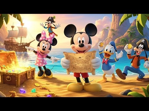 Mickey and Friends Treasure Island Adventure | Fun Pirate Quest for Kids