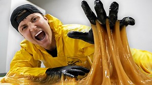 I tested a giant glue trap on myself! 😲