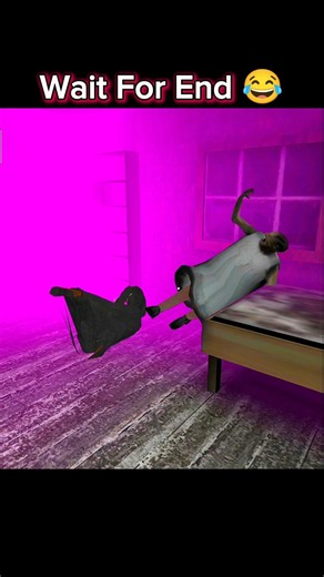 Evil Nun Was Flying After Granny's Kick 😂☠️ Granny 🔥😈#funny #viral #granny #evilnun #games #shorts