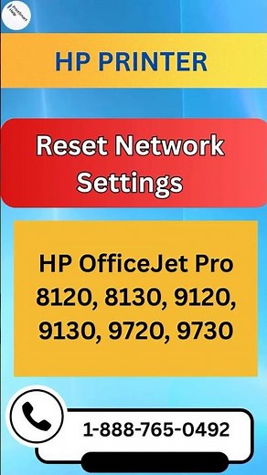 HP Printer Offline? Fix WiFi in 1 Minute! 🔥 (8120/8130/9120/9130/9720)