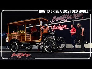 How to drive a 1922 Ford Model T - BARRETT-JACKSON NEW ORLEANS AUCTION