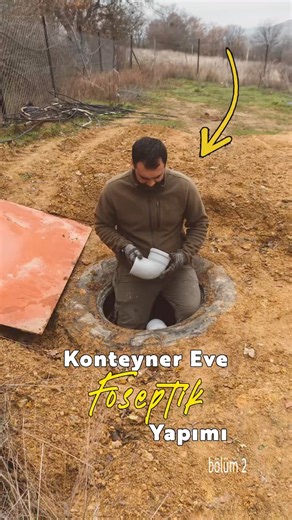 Construction of a Septic Tank in a Container House