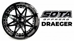 2.8K views · 42 reactions | The Sota Off-Road Draeger Check out the Sota Off-Road Draeger: https://bit.ly/2SbwwD8 Featured in 20x10 -19 in Black Milled. | Custom Offsets | Facebook