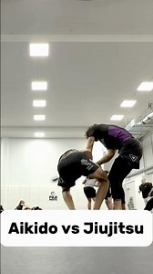 Aikido vs BJJ 👀 #aikido #bjj