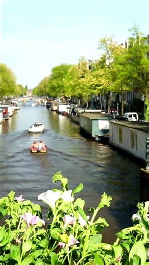Beautiful Canals of Amsterdam | Scenic Boat Rides & City Views #travel