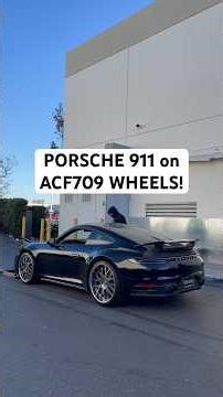 Porsche 911 4S on AC Forged Wheels | 21x9 & 22x12 Setup