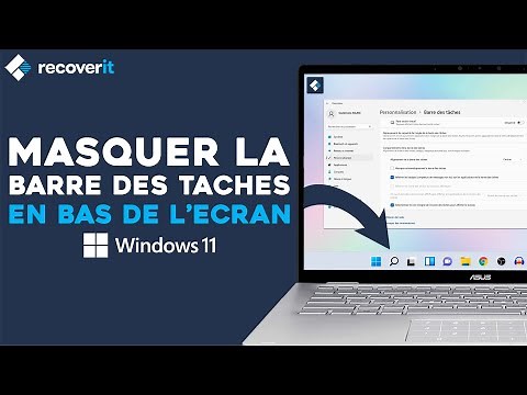 Windows 11: Comment masquer automatiquement la barre des tâches sous Windows