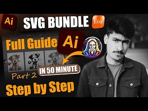 SVG Bundles for Etsy Using AI Step-by-Step Full Guide Part 2
