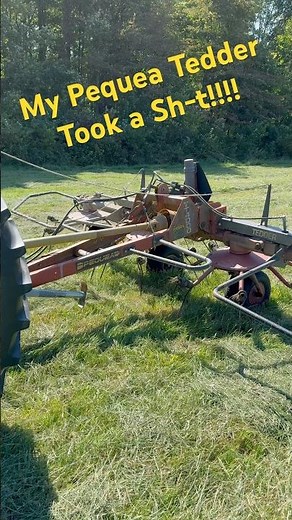 My Biggest Problem with the Pequea TT4000 Turbo Tedder #hayequipment #hay #farming