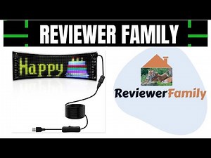 Programmable LED Scrolling Sign - Full Color Display Board with Bluetooth APP Control