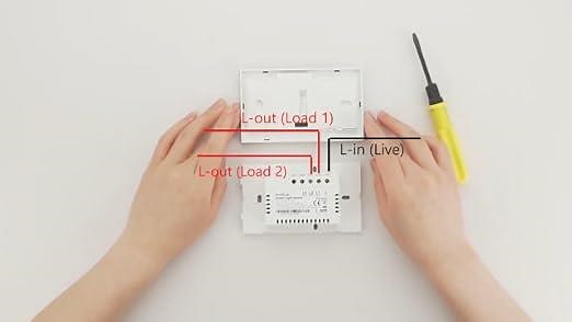 BroadLink Smart Light Switch TC3 Install and Setup