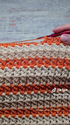 Easy 2 Row Repeat Crochet Blanket Pattern