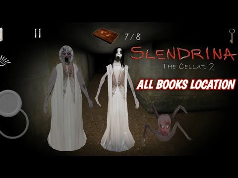 Slendrina: The Cellar 2 Full Gameplay || All Books Location - Horror Game