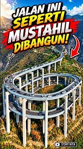 China's advanced technology for building spiral mountain roads