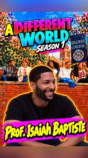 Professor Baptiste Is TOO FINE to Be This Underdeveloped 😂🔥 | A Different World #Shorts