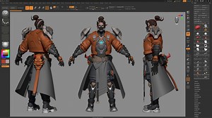 Creating sci-fi stylized high poly characters in Zbrush | FastTrackTutorials | Skillshare