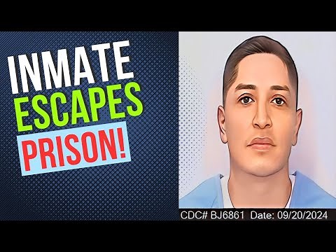 CDCR: Inmate Escapes From Kern Valley State Prison