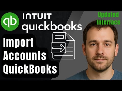How to Add Multiple Account to Chart of Accounts Importing Spreadsheet in QuickBooks (New Interface)