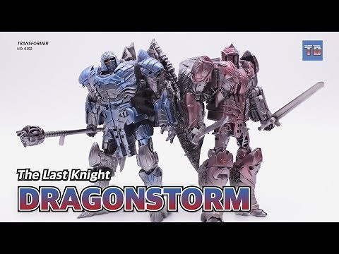 Transformers : The Lask Knight CUSTOM DRAGONSTORM! Custom Transformers Video Review!