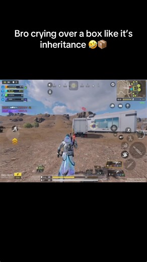 Bro crying over a box like it’s inheritance 🤣📦 #codmobile #codm