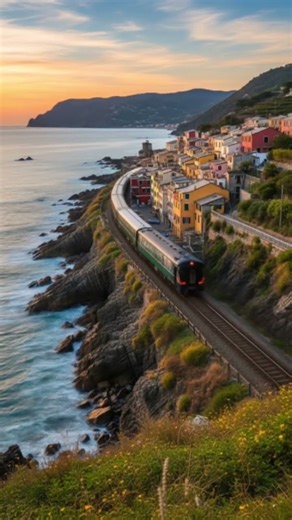 beautiful train rides #shortsfeed