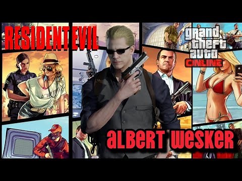 Grand Theft Auto V Online | GTAO | How to make Albert Wesker from Resident Evil