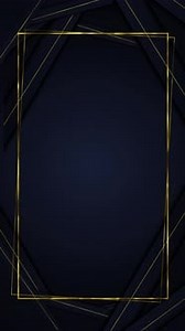 Luxury gold title Gold frame and scattered stars glowing border, rectangle, square, frame background