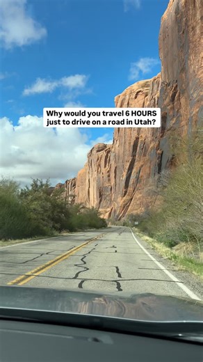 Marisa and Brett | adventure travel couple on Instagram: "One of the most beautiful roads to drive in the US 🚗 Follow @thisworldtraveled for more epic destinations around the US & beyond! 📌 Save this for your Utah road trip Things to do nearby: 🏠 Walk around downtown Moab ☕️ Have coffee & breakfast burrito at Moab Garage Co 🏜️ Visit Arches National Park @archesnps 🪨 Explore Canyonlands National Park @canyonlandsnps 🥾 Hike to Corona Arch 🐴 Watch sunset at Dead Horse Point State Park 🏕️ St