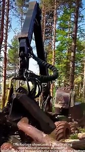 Watch This Mechanical Beast 'Harvest' Giant Trees in Seconds"