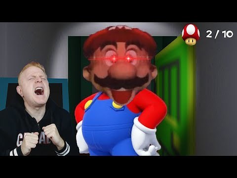 FIND ALL THE MUSHROOMS BEFORE MARIO FINDS YOU | MARIO'S NIGHTMARE - NIGHT 1 AND 2