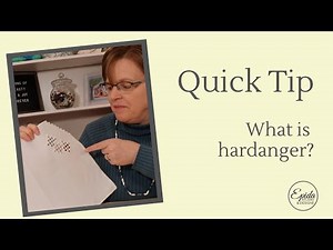 What is hardanger embroidery?