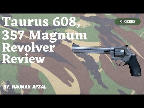 Taurus 608, 357 Magnum, 8 inch revolver review