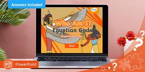 Who Am I? Ancient Egyptian Gods Guessing Game PowerPoint