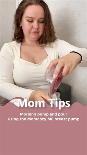 This pump has honestly fit into my routine so well Hands-free, comfortable, easy to clean— and for me, l've had my best output with a wearable using this one. #pumpingmom #handsfreepump #postpartummom #momcozy #breastfeedingjourney