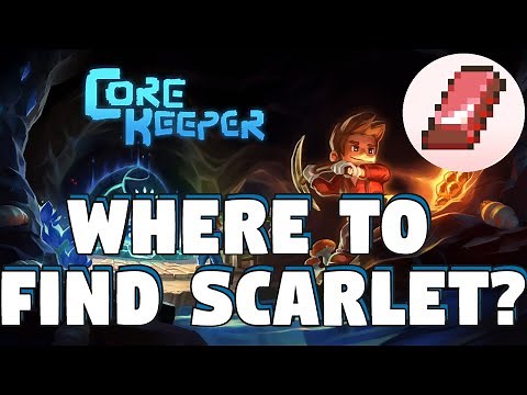 Core Keeper Where to Find Scarlet - Core Keeper Scarlet Ore - Core Keeper Guide