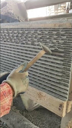 How to Handmade Grooved Granite Slab for Feature Wall